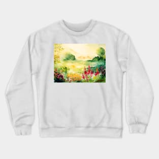 Watercolours on paper Crewneck Sweatshirt